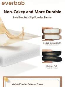 Everbab 3件套柔软多功能化妆海绵气垫套装