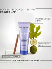 Kérastase 修復亮澤護髮素 250ml，修復受損髮質、增強光澤、撫平毛躁、深層滋養染髮髮絲、立即強化髮幹、減少分叉、提升彈性、防止斷裂、深層修復、快速吸收、輕盈不油膩、專業配方 - 75ml - 查看 5