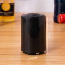 1个自动啤酒瓶起子，不锈钢瓶盖起子，啤酒瓶螺旋起子，便携式酒吧工具，葡萄酒和啤酒瓶盖起子，厨房工具，派对用品 - 彩色 - 查看 16