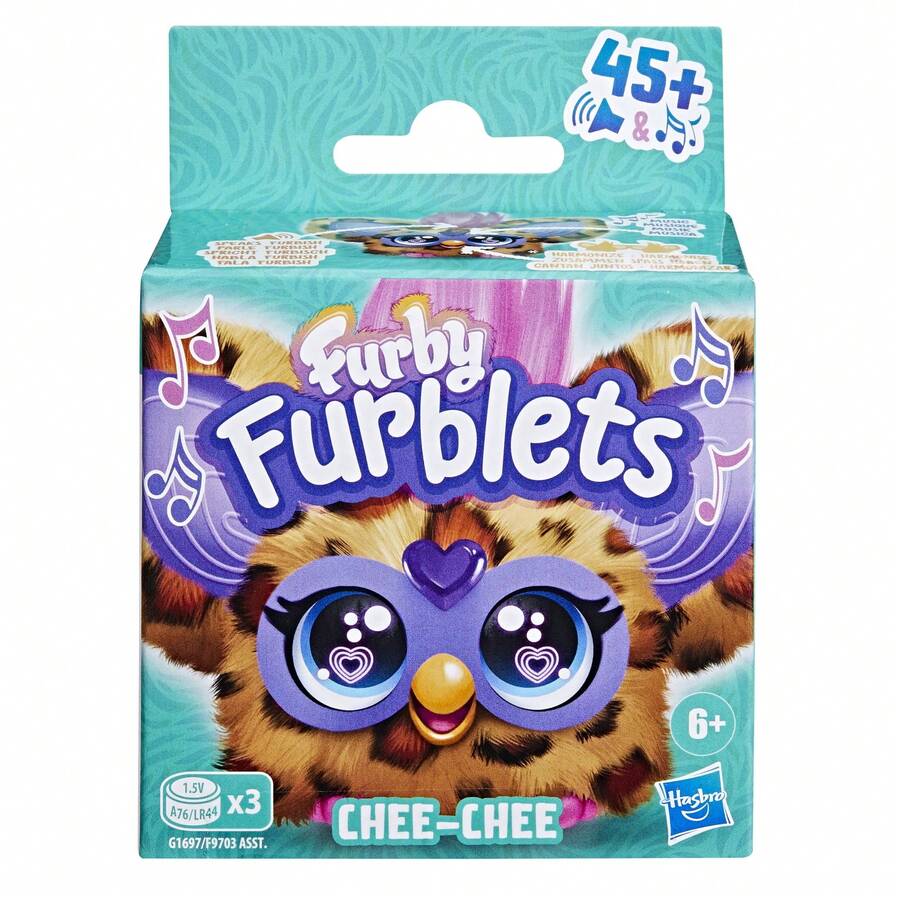 Hasbro Furby Furblets 2-Pack, Greenie-Meanie And May-May, Each With 45 Sound Effects, Electronic Plush Doll For Boys And Girls 6+ Years Old - G1697 - View 1