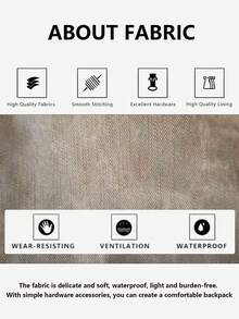 女士防盗PU皮复古双肩包，多功能时尚日常包，多口袋轻便旅行包，大容量简约书包，方便实用，适合学生、护士、教师、商务人士、旅行、通勤、购物、办公、约会、徒步、训练、工作等各种场合，也是生日礼物和节日礼物的理想之选。 - 彩色 - 查看 6