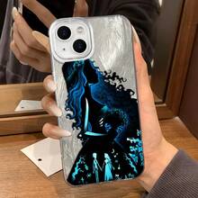Funda para celular con La novia cadáver creativa.Funda protectora estampada para Apple 16PROMAX, 15, 14, 13 y 12.Ligera, duradera y con un diseño elegante.MX624 traducido al español: MX624 - Pluma pequeña - Ver 3