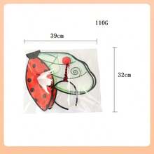 1 Set Insect Wings For Holiday Party, Masquerade, Cosplay - Ladybug Wings, Bee Wings - Multicolor - View 3