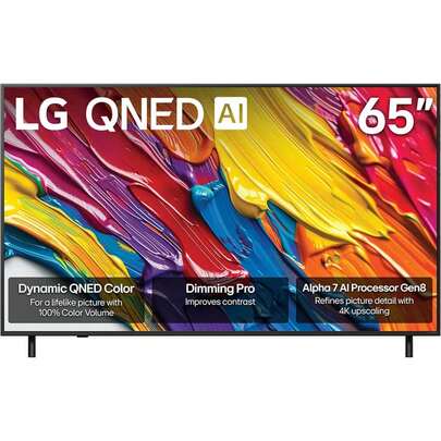 LG 65QNED82A 65 Inch Class 82A Series QNED AI 4K UHD Smart TV (2025)