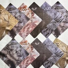 DIY手工动物折纸，猫狗恐龙模型，全新创意折叠套装，可爱猫咪图案折纸工艺套装，附带详细说明，创意DIY桌面装饰，趣味折纸工艺礼品 - 彩色 - 查看 7