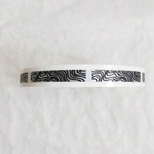 1000张/卷 斑马纹刮刮贴纸条，适用于电信/充值/优惠券/礼品卡奖励刮刮标签贴纸 - 6*35mm - 查看 10