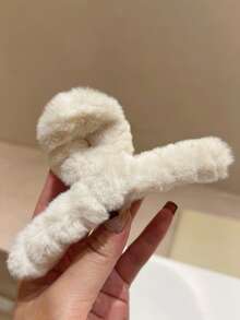 4 szt./1 szt. Damskie czarne, białe, brązowe, khaki 4,45 cala/11,3 cm plastikowe proste eleganckie minimalistyczne jednokolorowe spinki do włosów, uniwersalne na co dzień, na co dzień, na imprezę, dojazdy do pracy, na plażę, pod prysznic, do makijażu, jako dodatek do stroju, zimowe spinki do włosów