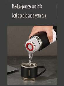 2026 New Arrival: A Winter Mug With Three Lids, Double-Walled Vacuum Insulated Travel Coffee Mug, Stainless Steel Mug, Portable Latte Mug, Travel Water Bottle, Stainless Steel Coffee Pot, Iced Tea Mug, Portable Latte Coffee Mug, Travel Drinking Cup, Double-Walled Stainless Steel Coffee Pot, Stainless Steel Iced Tea Mug