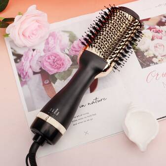 3'ü 1 Arada Kadın Saç Kurutma Makinesi, Saç Fırçası, Saç Şekillendirme Aleti - Düzleştirici Sıcak Hava Fırçası, Kıvırıcı Sıcak Hava Fırçası, Hacim Veren Isıtmalı Saç Fırçası, Yerel Depo, Afrika Saç Tipi İçin Saç Kurutma Makinesi, Kıvırıcı Sarma Şekillendirme Aleti