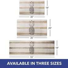 SoHome Cozy Living Rustic Farmhouse Themed Anti-Fatigue Kitchen Mat, Barnwood Home Sweet Home, 17.5"x30"(18" x 55" Pineapple) - Tipo 11 - Ver 4