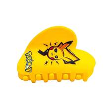 pocket monsters Pokémon Pikachu Hair Claw Clips, Cute And Handsome Hair Accessories, Hair Claw Clips For Decorating Hairstyles, Daily Practical Hair Claw Clips,Bright-Colored Hair Accessory Clips Winter Hair Clip