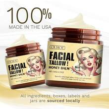 2 Pieces/240g, Instant Revitalizing Cream-An Anti-Aging Moisturizer Designed For Mature Skin, Enriched With Shea Butter And Honey. Provides Day And Night Nourishment To Improve Skin Tone, Texture, And Elasticity. Helps Smooth Fine Lines, Hydrates Deeply, And Works As A Moisturizing Lotion, Body Milk, Or Hydrating Body Cream. - 彩色 - 查看 2
