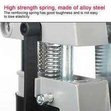 Soporte eléctrico para taladro para trabajos de madera, base giratoria para herramienta, soporte para taladro, accesorios para amoladora eléctrica, base de taladro de banco de 400 mm