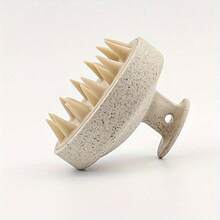 Brosse de massage du cuir chevelu en silicone 4 couleurs avec poignée douce, soin doux du cuir chevelu pour prévenir la casse des cheveux