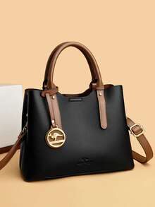 Genuine Luxury Handbags Women Bags Designer HIgh Quality PU Leather Large Crossbody Bags For Women 2025 New Shoulder Bag