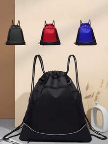 这款背包配有网状球袋（需另购）。它还包含一个黑色尼龙训练包、书包、抽绳口袋和简易绳索单肩包，非常适合学生以及骑行、足球、篮球和排球等户外运动爱好者。这款篮球、足球和排球单肩包/背包兼具户外篮球和排球配件收纳功能，采用黑色半网状肩包设计，非常适合户外场地和球类存放。 - 彩色 - 查看 2