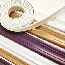 1 Stück vielseitige Sockelleisten-Wandaufkleber-Zierleiste, multifunktionale Rahmenleiste, 1.18 Inch Breite x 208 Inch Gesamtlänge, Eckenschutz für Schreibtische