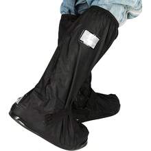 Cubrezapatos Impermeables, Cubrezapatos para Hombre y Mujer, Cubrezapatos de Limpieza, Cubrezapatos para Moto de Exterior, Cubrezapatos de Viaje Reutilizables con Cremallera 1 par - Extra grande - Ver 3