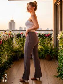 Women Pants - Pink - View 2