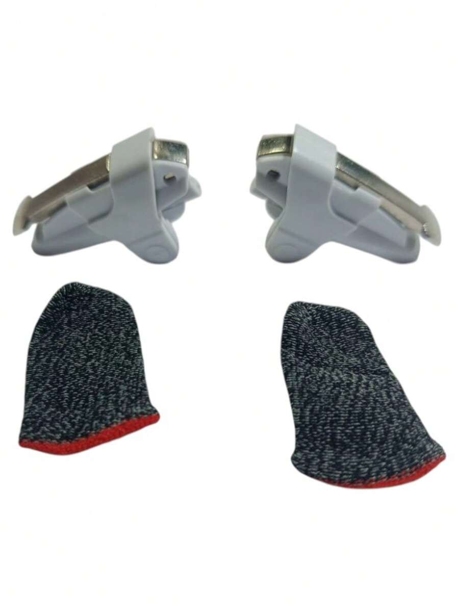 Gatillos Botones L1r1 Celular Andriod - Blanco - Ver 1