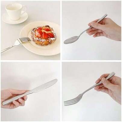 Hive Mind Catering Assortment Set - 5 Spoon Set for Curry, Salad, Soup - Dishwasher Safe