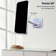 Wall Mounted Phone Holder, Mobile Phone Telescopic Bracket, Adhesive Bathroom Kitchen Desktop Portable Folding Mobile Phone Stand Compatible With IPhone/Android And Other Phones-JY-B066 Compatible With IPhone, Android Phone, Gift For Birthday, Family, Friends, For Summer Bathroom Kitchen Gifts Birthday Bathroom Kitchen Phone Accessories - Multicolor - View 7