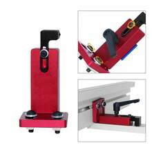 铝合金T型槽斜切导轨止动连接器，用于木工DIY工具中的滑动导轨固定和斜切规固定