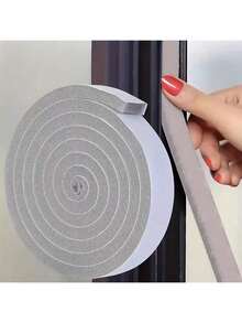 1 Roll 1.5cm*500cm Self-Adhesive Grey Door & Window Sealing Strip - Multicolor - View 9