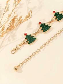 Christmas Tree Waist Chain Accessory, Minimalist & Versatile Christmas Party Women Waist Belt Decoration - Multicolor - View 4
