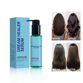 【梦幻修护精华】深层修护受损秀发 | 泛醇+甘油深层滋养发芯，强韧发丝，防止断裂；维生素E抗氧化，抵御损伤；乳酸抚平毛躁，恢复丝滑柔顺光泽
