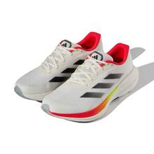 Adidas Men's Professional Training Marathon Running Shoes, Men's Fitness Testing And Racing Training Sports Shoes, Running Shoes - Bright White/black/lemon Yellow - View 4
