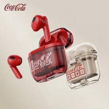 Coca Cola Wireless Earbuds, Wireless Stereo Earphones, Earphone Mini, Comfortable Earphones, Earphone Design, Active Noise Cancellation, Gift For Lover, Gift For Christmas,/New Year,/Special Day,Gaming Headphones,Sport Earphones - T36s Multicolor - View 4