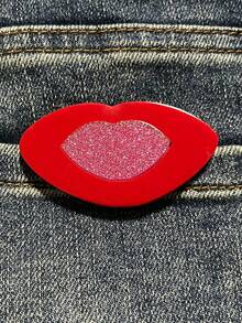 1pc Creative Acrylic Cartoon Girl Brooch, Fashionable & Elegant Women's Brooch, Best Birthday Gift For Friends