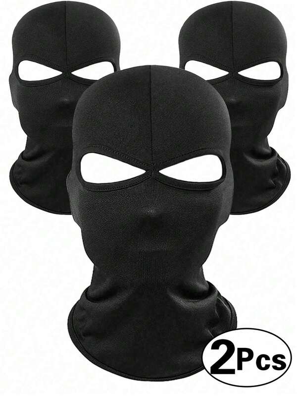 Vollgesichtsmaske, dünne Sturmhaube Gesichtsmaske für Damen und Herren, geeignet für Motorrad, Fahrrad, Jagd, Radfahren, Skifahren