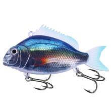 HENGJIA 1pc VIB Soft Lure 12.5g 25g 32g Realistic Design Dynamic Swimming Lure Vibrating Sinking Type Saltwater Fishing Lure Wobbling Lure - Multicolor - View 31