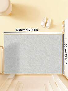 1PC Machine Washable Large - Size Modern Light Beige Textured Pattern Area Mat Rug Indoor Living Room Dining Room Decorative Rug With Stylish Light Beige Textured Pattern Design Durable Easy Clean Floor Mat For Home Decoration Kitchen Rug