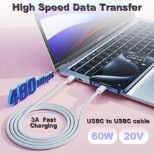 35W PD Fast Charging Cable 3.3ft/100cm High-Efficiency Data Transfer Charging Cord Compatible With IPhone 17/17 Pro Max/17 Pro/17/Air/16/15, And More - Grey - View 6