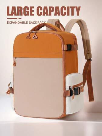 Myco Viz Air kabinstorlek 40x25x20 cm konvertibelt handbagage/boardingväska/flygplansryggsäck för korta resor, passar enkelt under sätet, rymmer 14-tums bärbar dator, bärbar, enfärgad, rese-/trolley-/kabingodkänd TSA-ryggsäck för flyg, skolväska