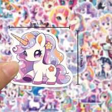 100pcs/Set Cute Cartoon Handbag Stickers, Notebook & Handbag Decorative Stickers, Ideal For Daily Gifts, School Supplies, Back To School Season - Multicolor - View 6