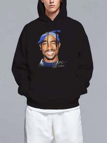 Men Zip-Up Hoodies - Black - View 1