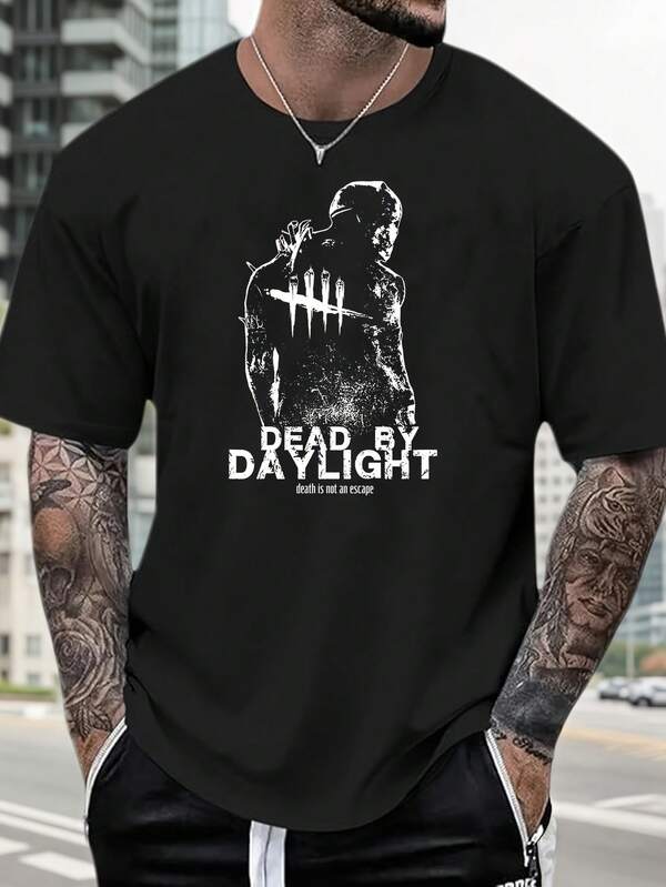 creative pattern T-shirt-good gift for family and friends-22A230-100% cotton four seasons comfortable round neck men's short sleeve