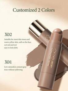 OUT OF OFFICE GLOWFIX Sculpting Stick X02 Luminous Contouring Stick - Dual-Ended Design, Creates Sculpted Facial Features, Long-Lasting Color, Smooth Texture, Nourishing, Suitable For Daily And Travel Makeup, 5g/0.18oz - X02 - View 9