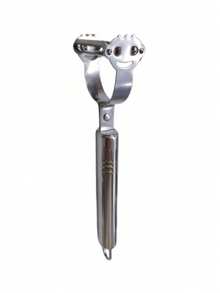 One Piece Premium Stainless Steel Vegetable Peeler - Ideal For Quick And Easy Peeling, Shredding - Perfect For Kitchen Use!