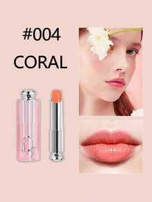 Christian Dior 旅行装 Addict Lip Glow 新品 #004 珊瑚色 Lip Glow 焕彩润唇膏 1.6克/0.06盎司 - 004 CORAL - 查看 4