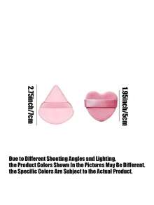 Christmas Makeup Gifts! 10-Pack Limited Heart Shape Blending Sponges, Ultra Soft Velvet Sponge For Flawless Foundation & Concealer, New Year Holiday Set,Cheap,Stocking Stuffers,Makeup,Makeup Tools,Cheap Stuff,Gifts,Gifts For Women,Christmas Gifts