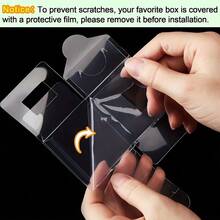 25/50/100 hộp quà trong suốt - Hộp quà nhựa trong suốt 5.08*5.08*5.08cm, thích hợp cho đám cưới, tiệc tùng và các dịp khác - Chất liệu PVC bền | Hộp quà thời trang | Hộp quà bền | Hộp quà cưới, bao bì và bảo quản quà tặng, thích hợp cho các ngày lễ, tiệc tùng, Ngày Valentine, quà tặng cô dâu, sinh nhật và các dịp khác, bao bì và bảo quản quà tặng, không tiếp xúc với thực phẩm. - Nhiều màu - Xem 5