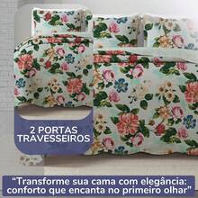 3-Piece Queen Size Bedspread Set, Patchwork Quilt, Ultra Double-Sided - Angel - View 4