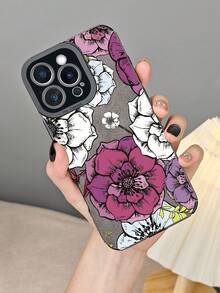 Bohemian Blumenmuster Künstlerische Handyhülle für Frauen Süßes Blumendruck-Design Stoßfeste Schutzhülle Slim Fit Modisch Einzigartige Ästhetik kompatibel mit iphone16 pro max/16pro/16plus/16/15promax/15pro/15plus/15/14promax/14pro/14plus/14/13promax/13pro/13/12promax/12pro/12/11promax/11pro/11/X/XS/XSmax