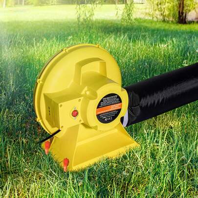 Inflatable Blower, 750W&950W, 1.3 HP Bounce House Blower, Pump Commercial Air Blower For Inflatables, 3300RPM Bouncy Castle Electric Air Blower Fan Perfect For Bounce House, Waterslides, Yellow