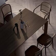 1 Roll Of Coffee Wood Grain, Peeled And Pasted Wooden Contact Paper, Self-Adhesive Brown Wallpaper, Decorative Waterproof Vinyl Film, Suitable For Countertops, Cabinets, Shelves, Drawer Lining, Easy To Clean, Home Decoration Paper - Brown - View 10